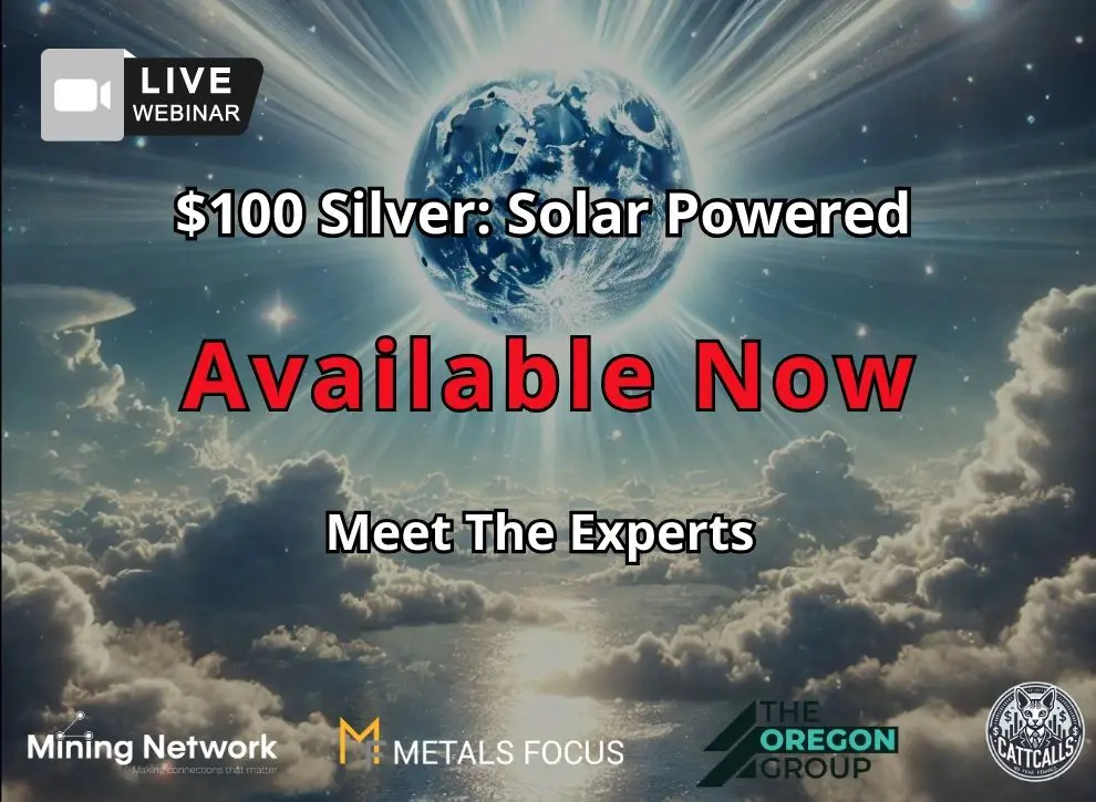 $100 Silver Solar Powered 2024 Webinar