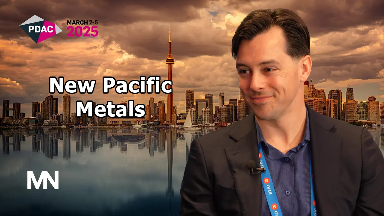 Andrew Williams, CEO of New Pacific Metals at PDAC