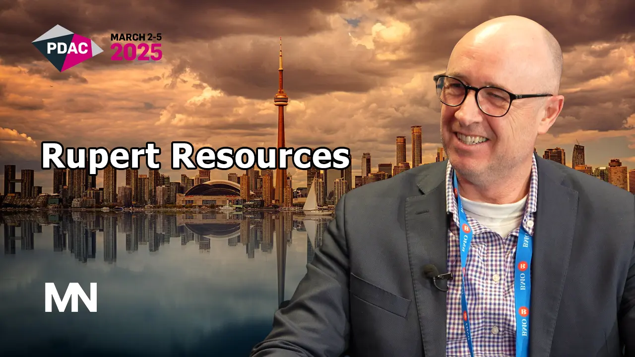 Graham Crew, CEO of Rupert Resources