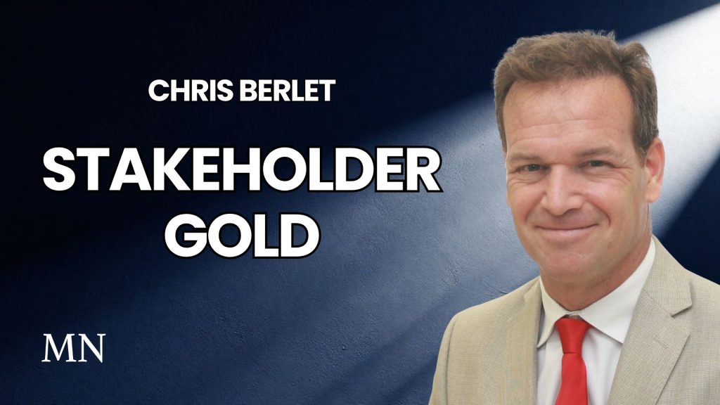 Chris Berlett, President and CEO of Stakeholder Gold